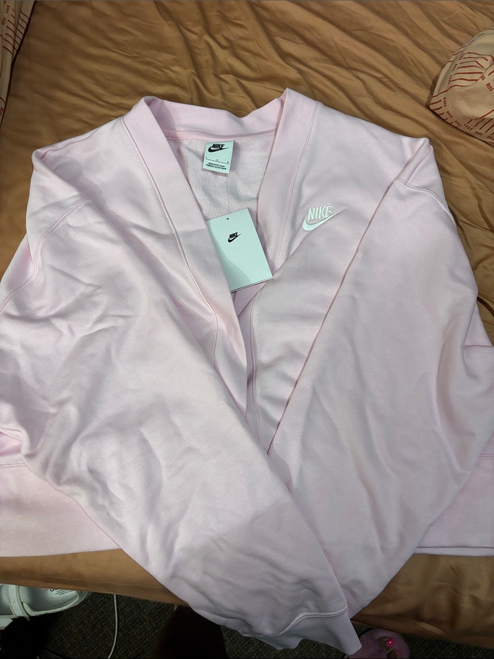 Nike crop cardigan